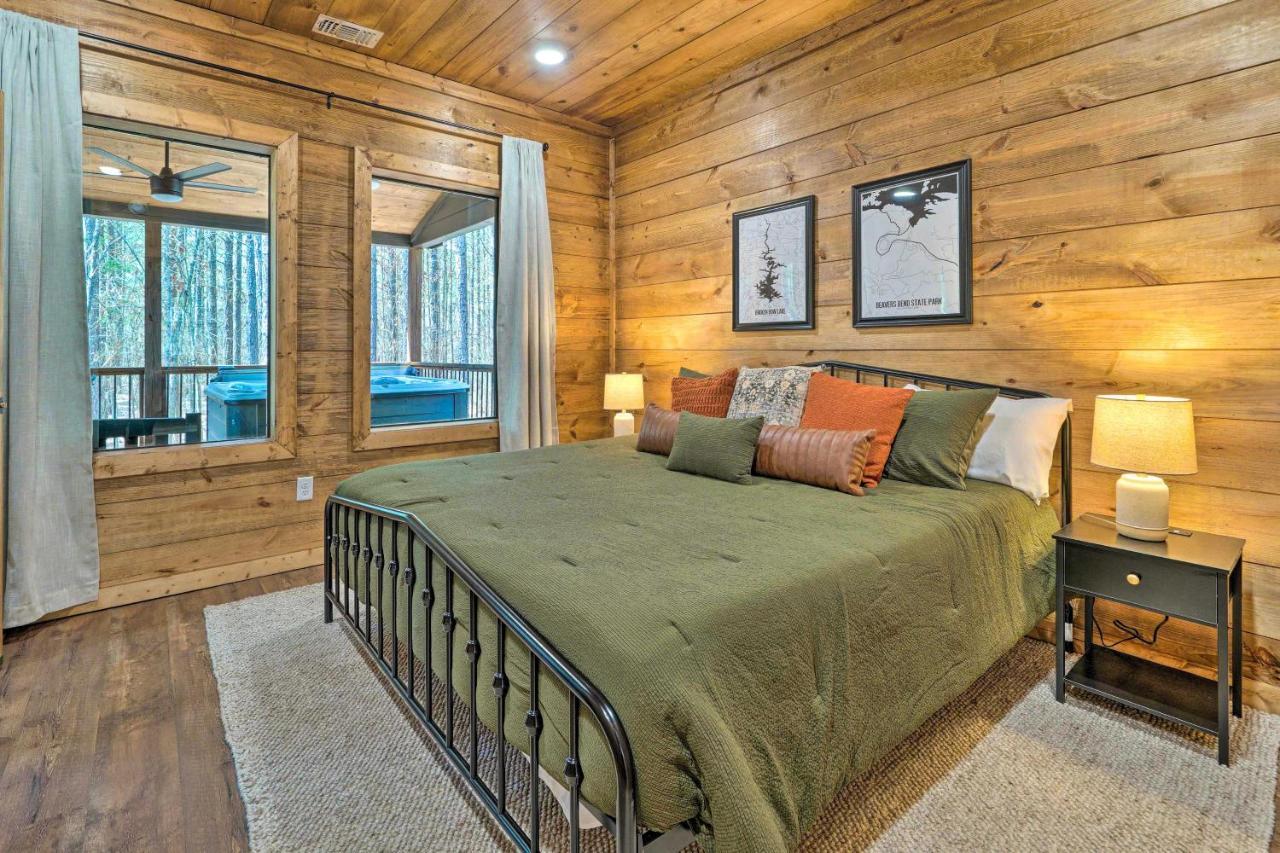 Sutton Ridge Cabin Rental Hot Tub And Swing Set! Broken Bow Exteriör bild