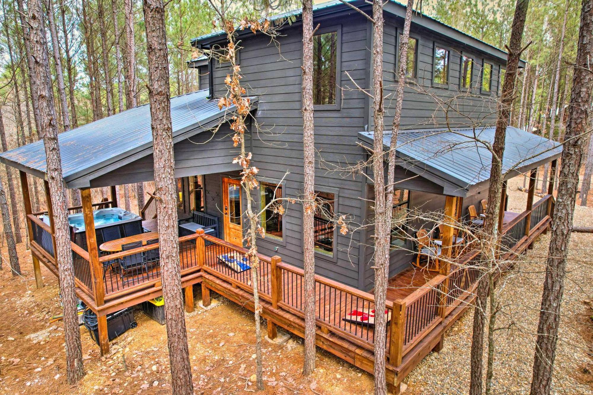 Sutton Ridge Cabin Rental Hot Tub And Swing Set! Broken Bow Exteriör bild